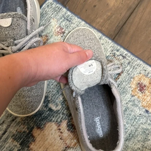 Allbirds women's wool runners Dapple Grey (Cream Sole) size 8 - Picture 5 of 10